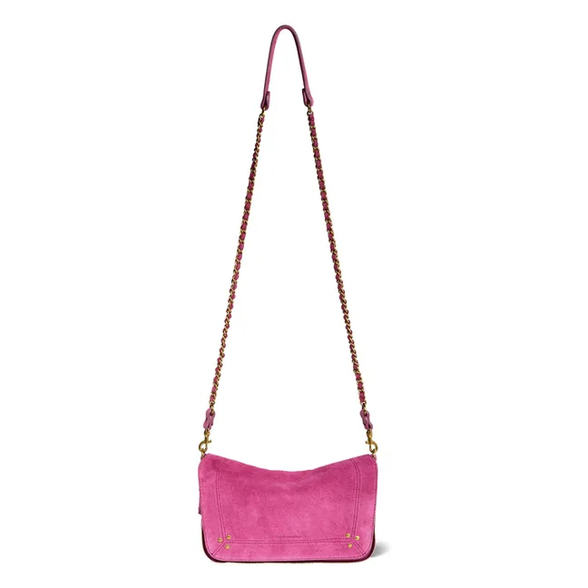 Bobi S bag Velvet crust | Fuchsia