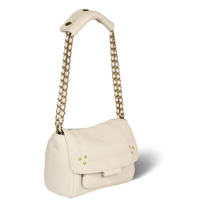 Sac Lulu S Chèvre Grainé | Ecru- Image produit n°4