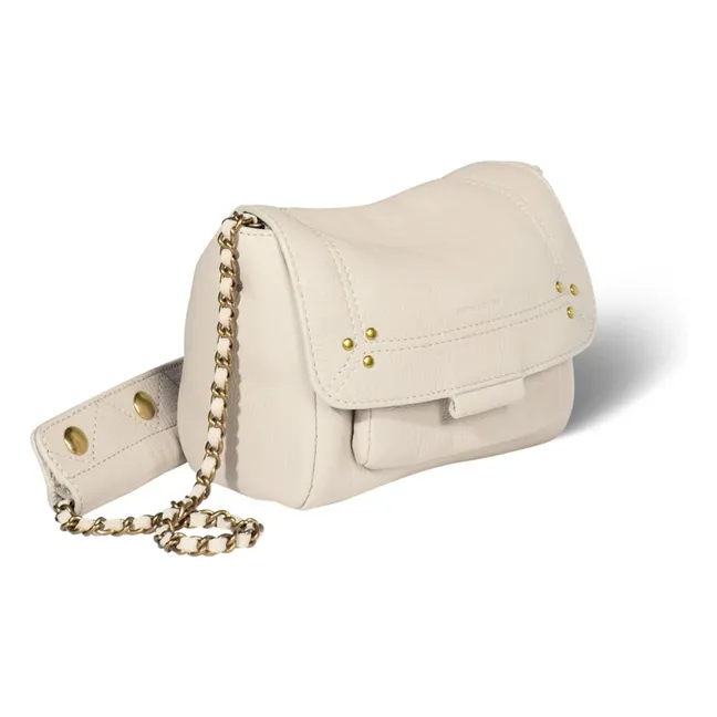Sac Lulu S Chèvre Grainé | Ecru