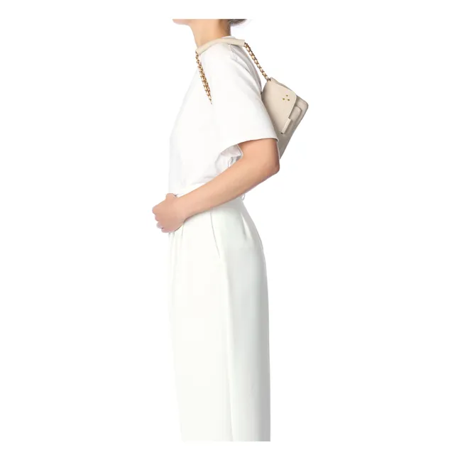 Sac Lulu S Chèvre Grainé | Ecru