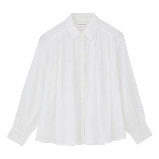 Chemise Louise Coton Bio | Blanc optique