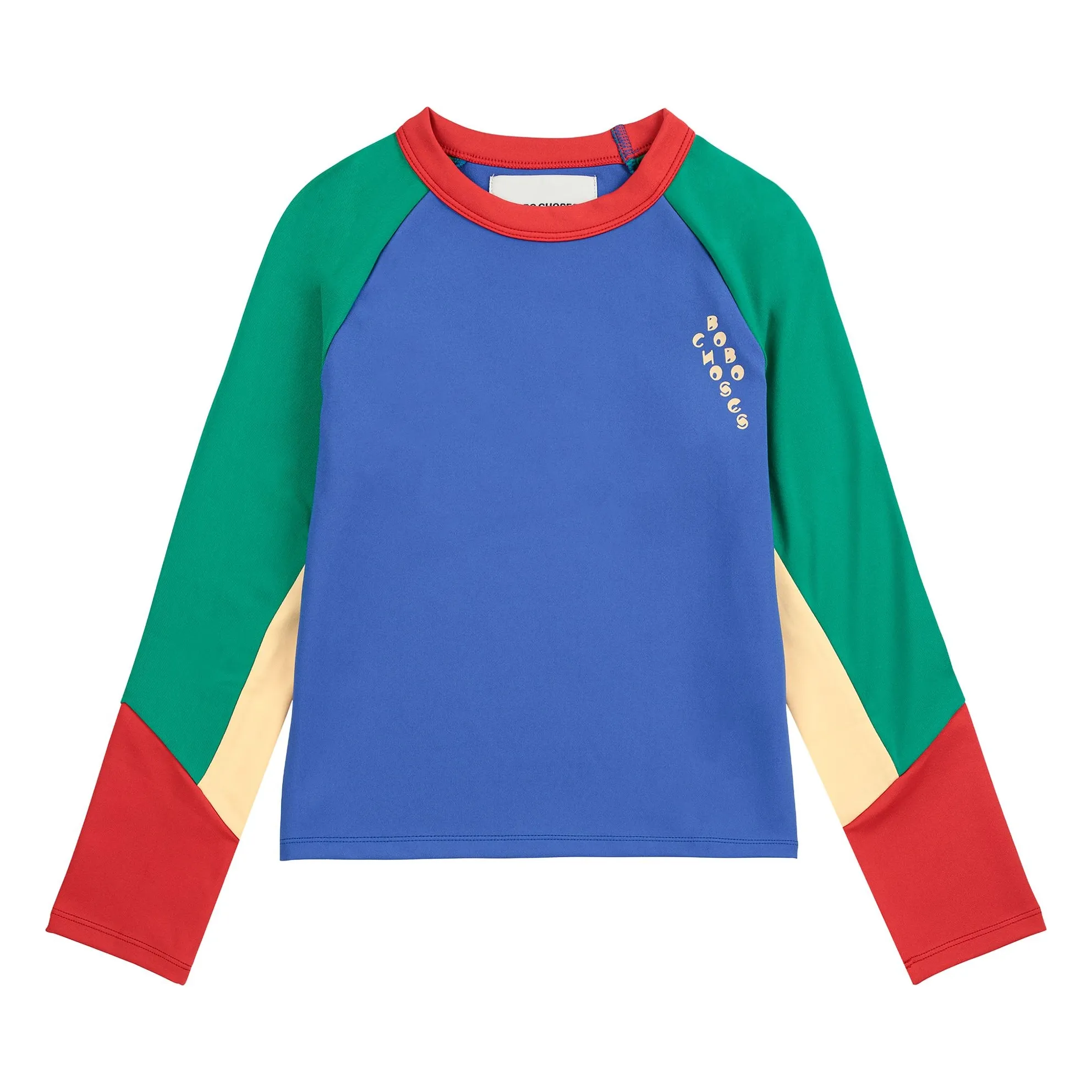 Bobo Choses Blue Technical T-Shirt Recycled Fibers