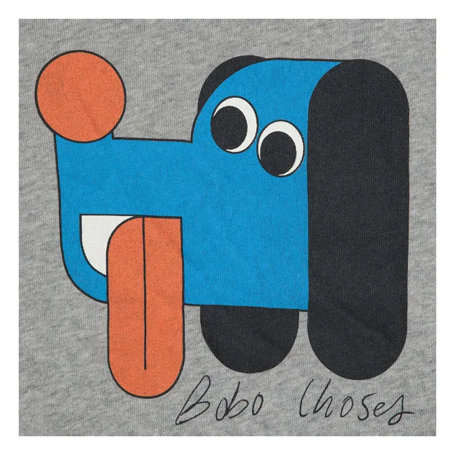 Sweat Dog Algodón orgánico | Gris Jaspeado