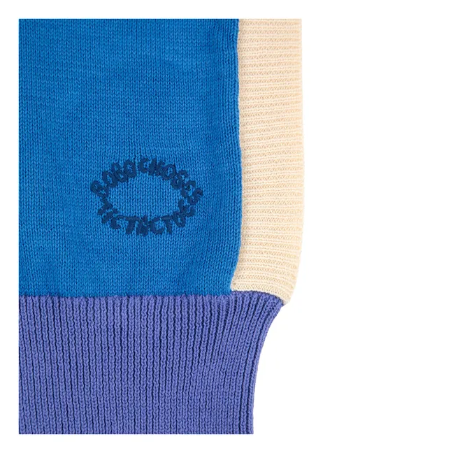 Cagoule Colorblock Coton Bio | Ecru