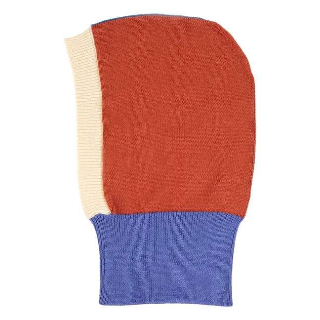 Cagoule Colorblock Coton Bio | Ecru