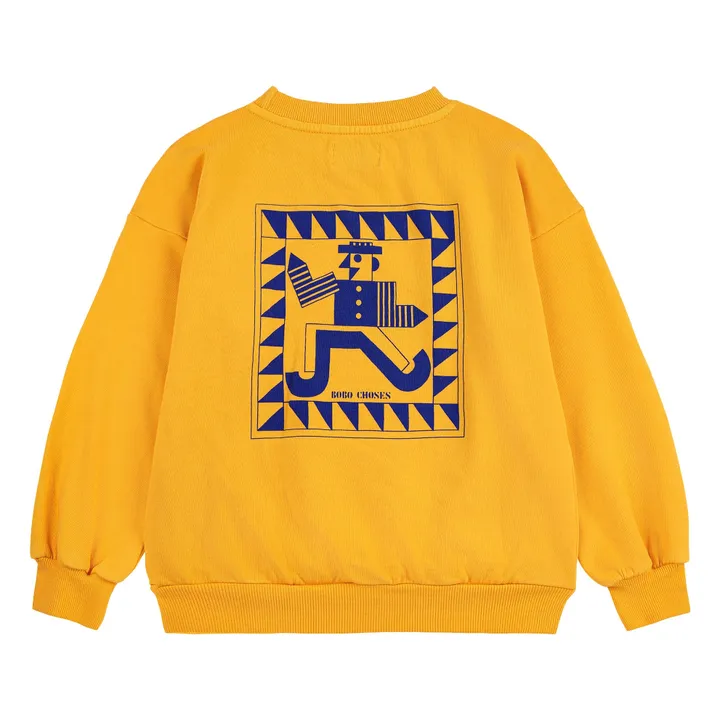 Cepillo para el sudor Algodón orgánico | Amarillo- Imagen del producto n°3