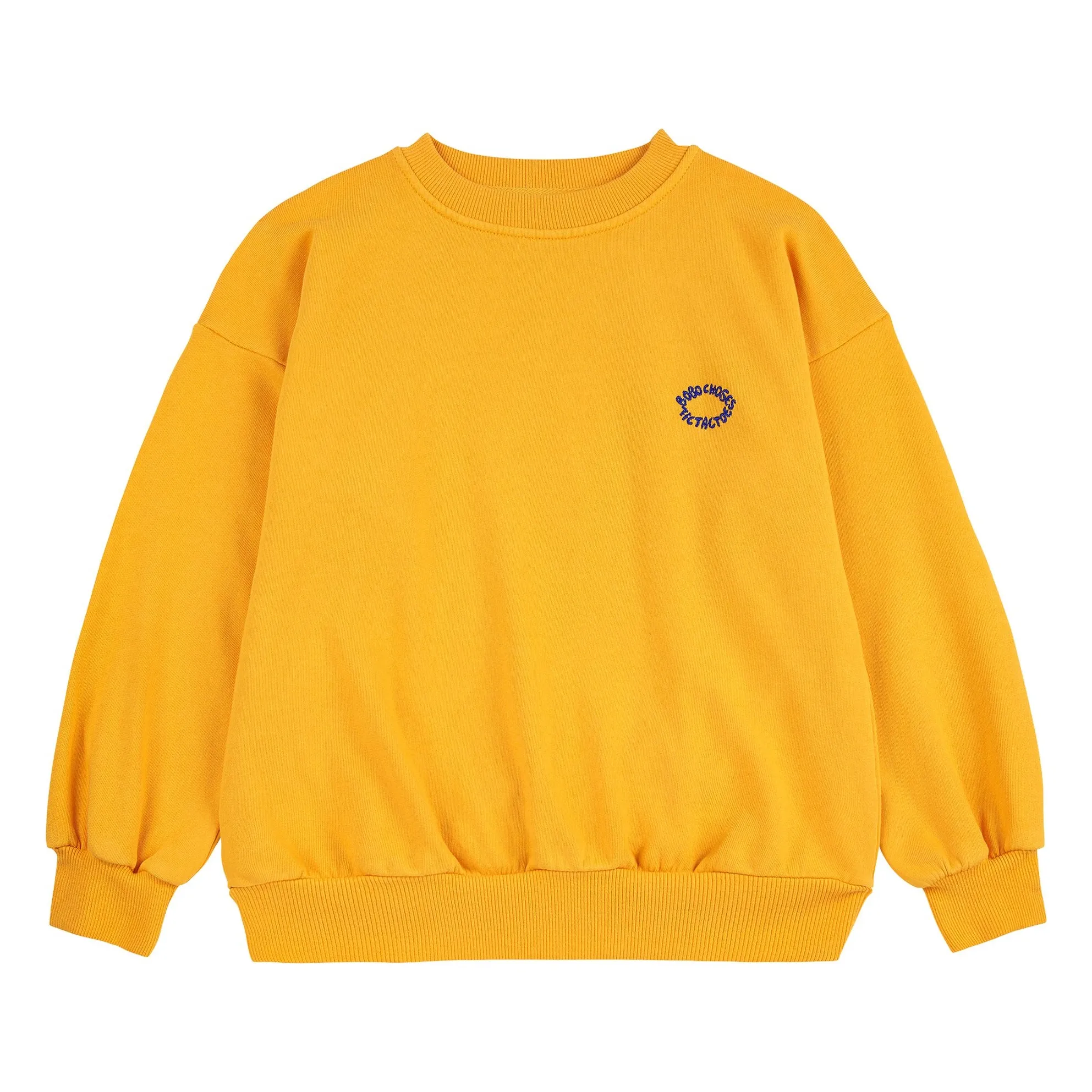 Bobo Choses Yellow Sweat Brush Organic Cotton