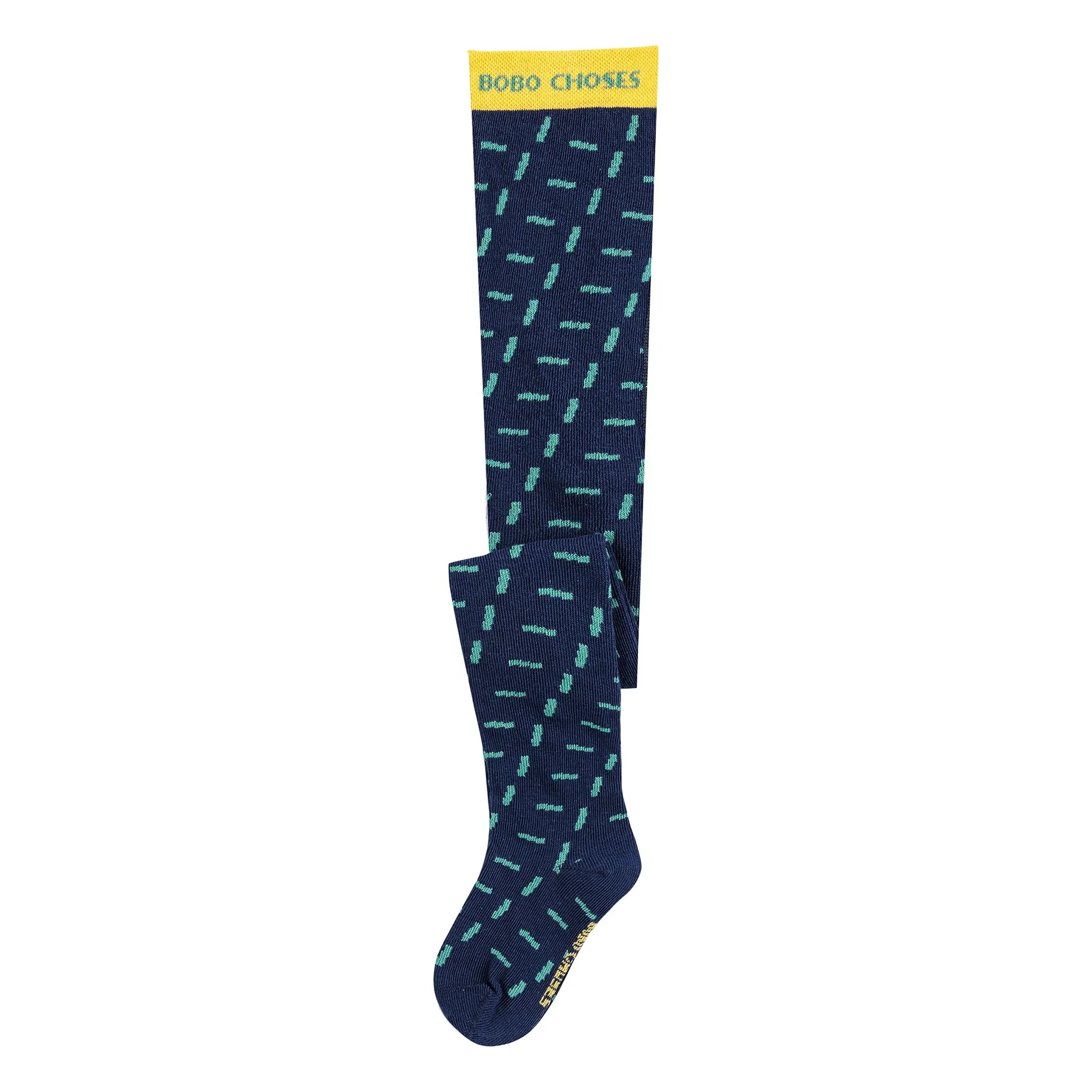Bobo Choses Navy Blue Organic Cotton Tights