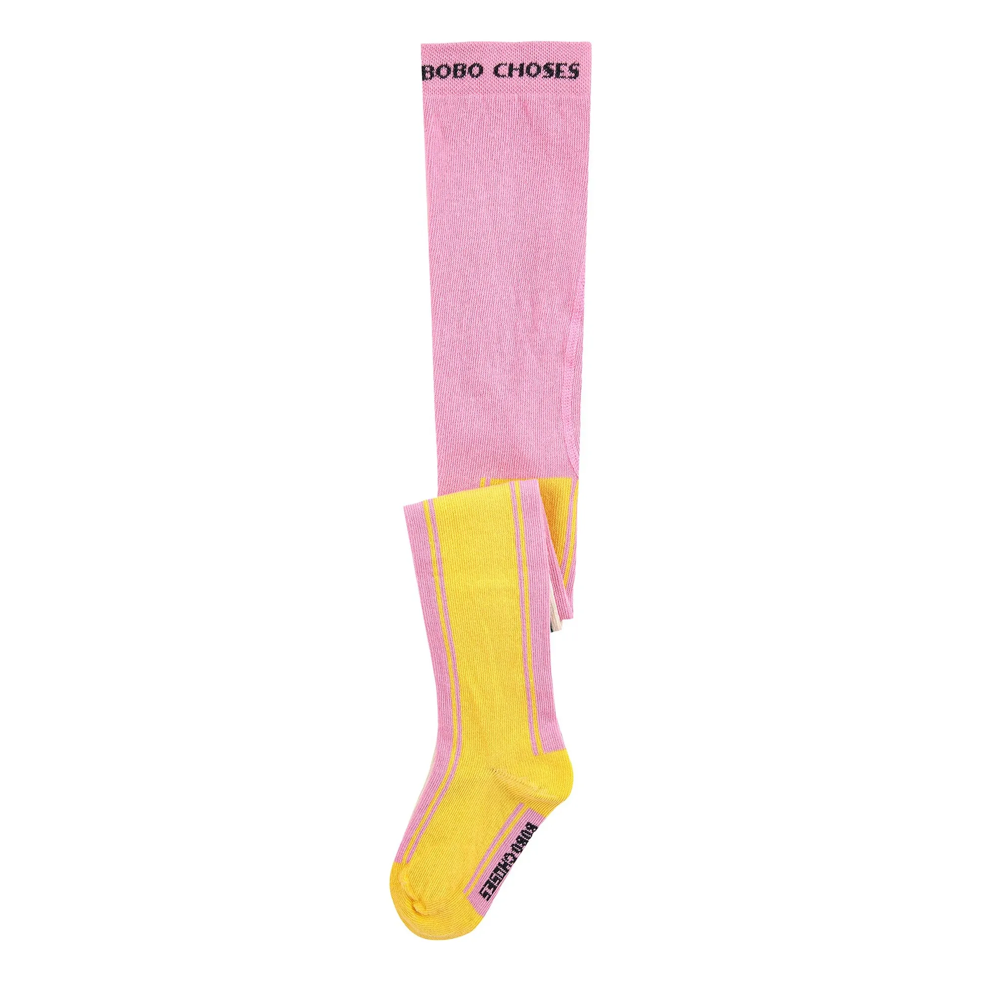 Bobo Choses Pink Organic Cotton Tights