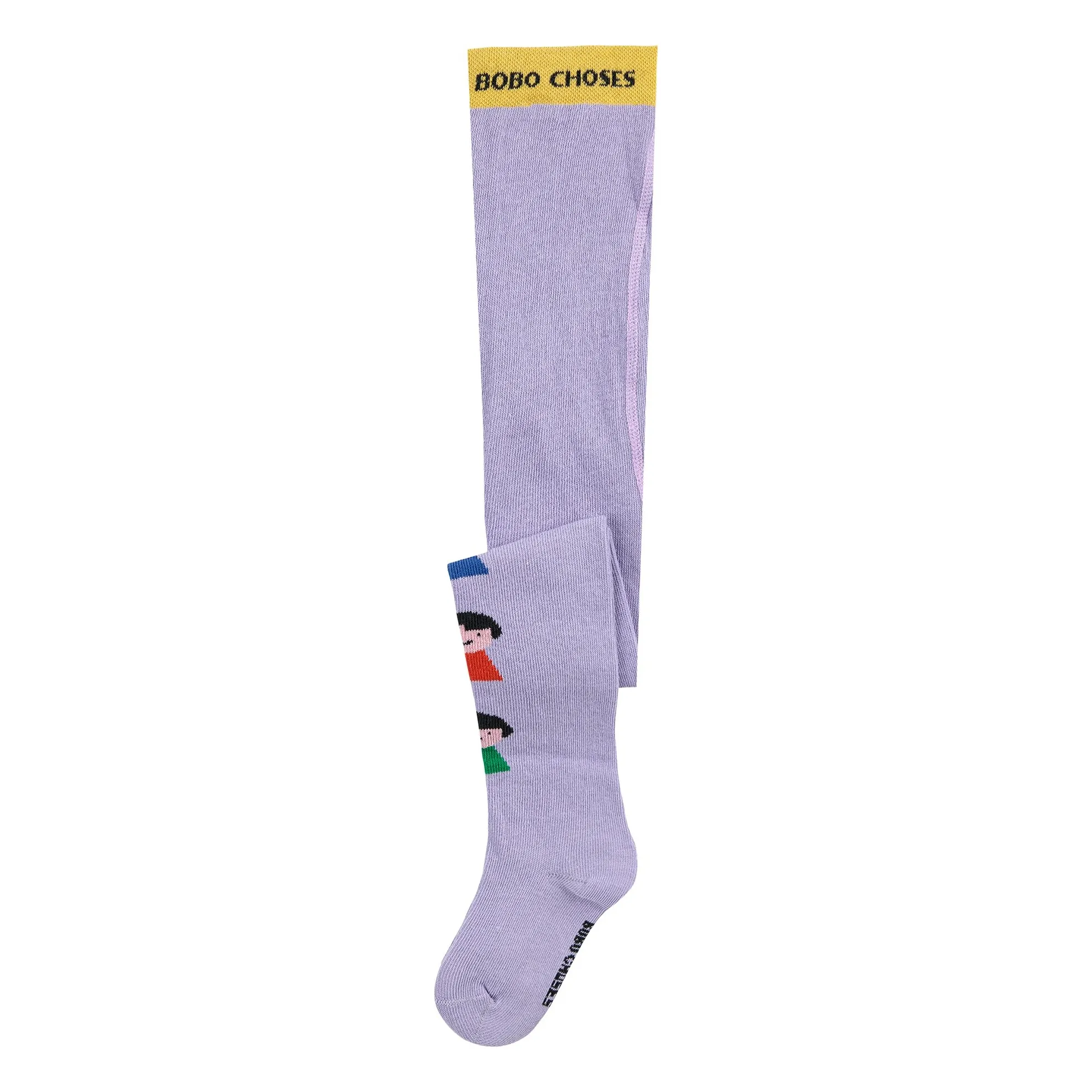 Bobo Choses Mauve Bobo Organic Cotton Tights