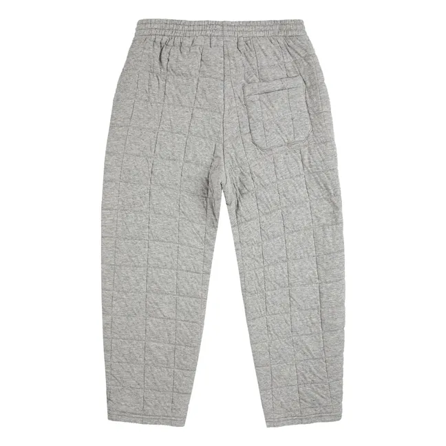 Jogger Matelassé | Gris chiné