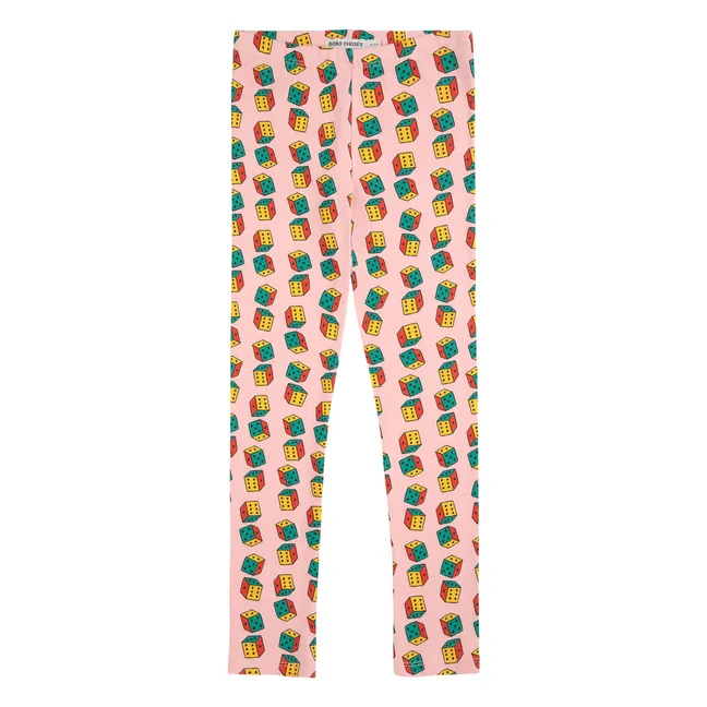 Legging Dés Coton Bio | Rose