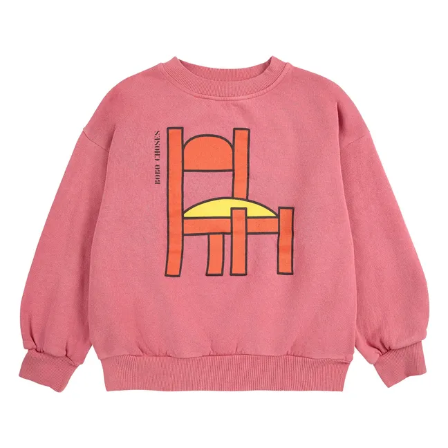 Stuhl Sweat Organic Cotton | Rosa