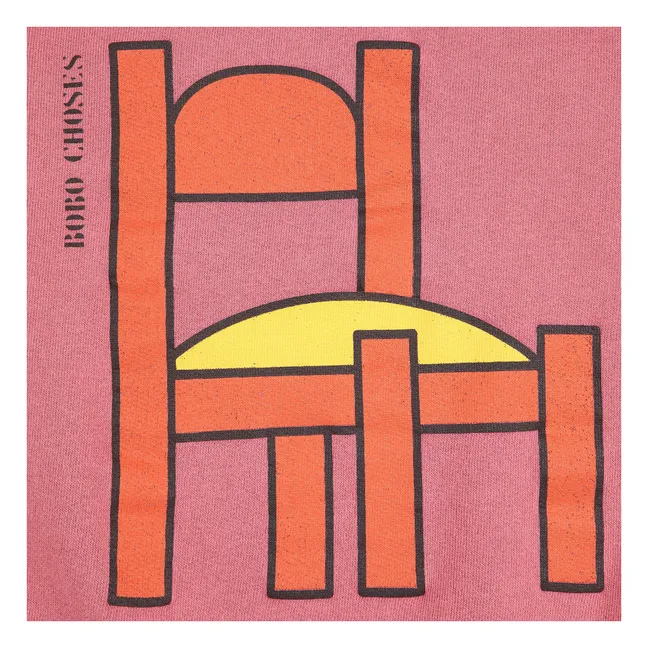 Sweat Chaise Coton Bio | Rose