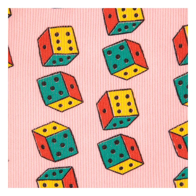 Pantalon Dés Velours Côtelé Coton Bio | Rose