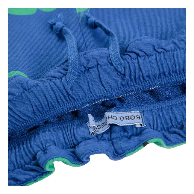 Jogger de algodón ecológico Trèfles | Azul
