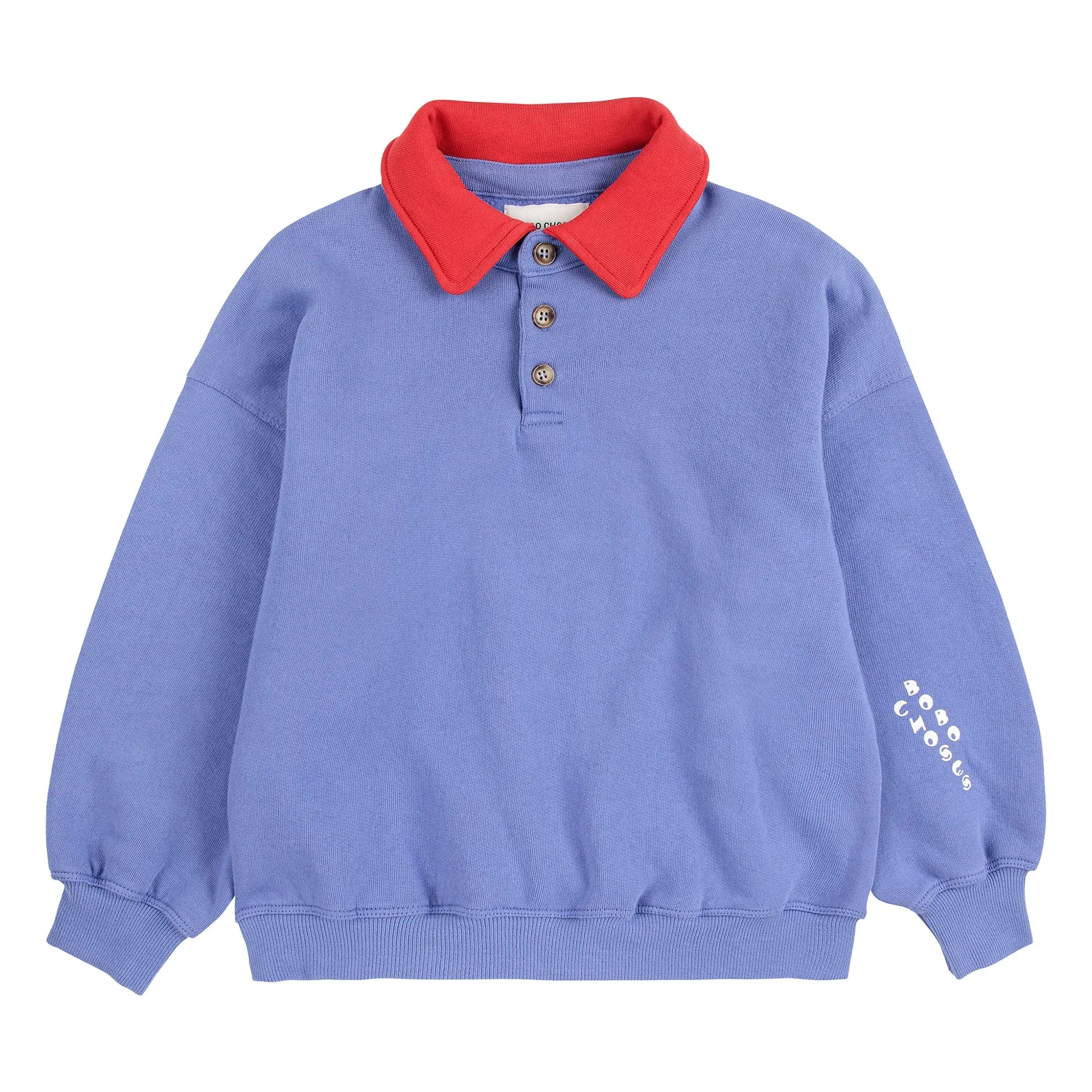 Bobo Choses Mauve Sweat Polo Organic Cotton