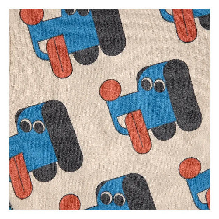 Sudadera con capucha Perros Algodón orgánico | Beige- Imagen del producto n°4