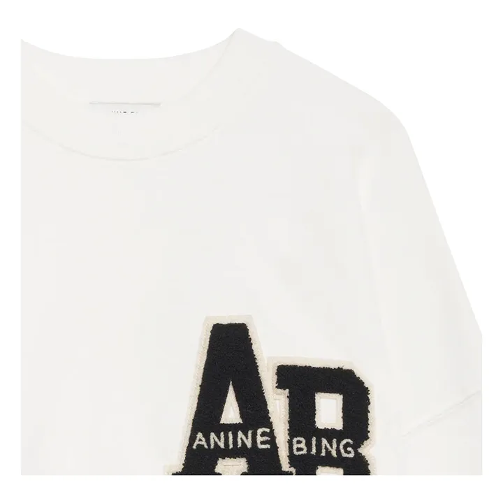Sudadera Miles Letterman | Blanco Roto- Imagen del producto n°4