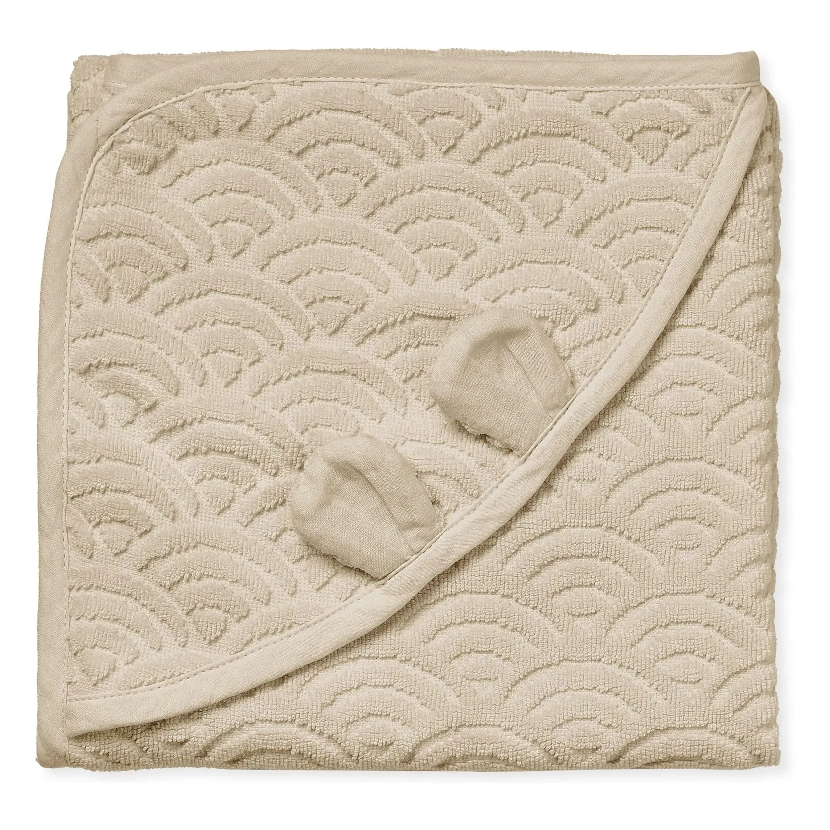 Cape de bain | Beige- Image produit n°1