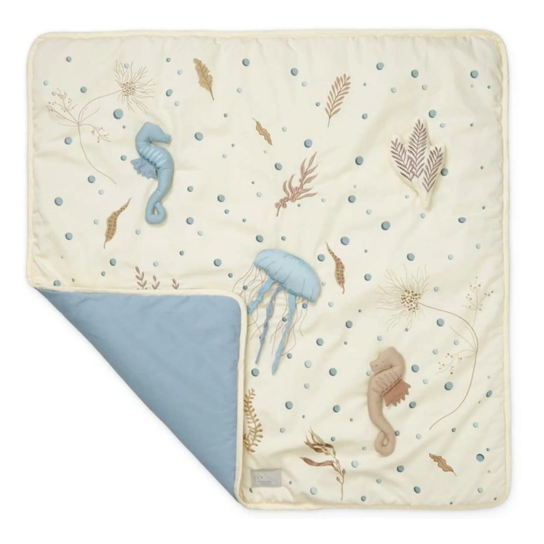 Tapis d'éveil Sea Garden | Bleu- Image produit n°3