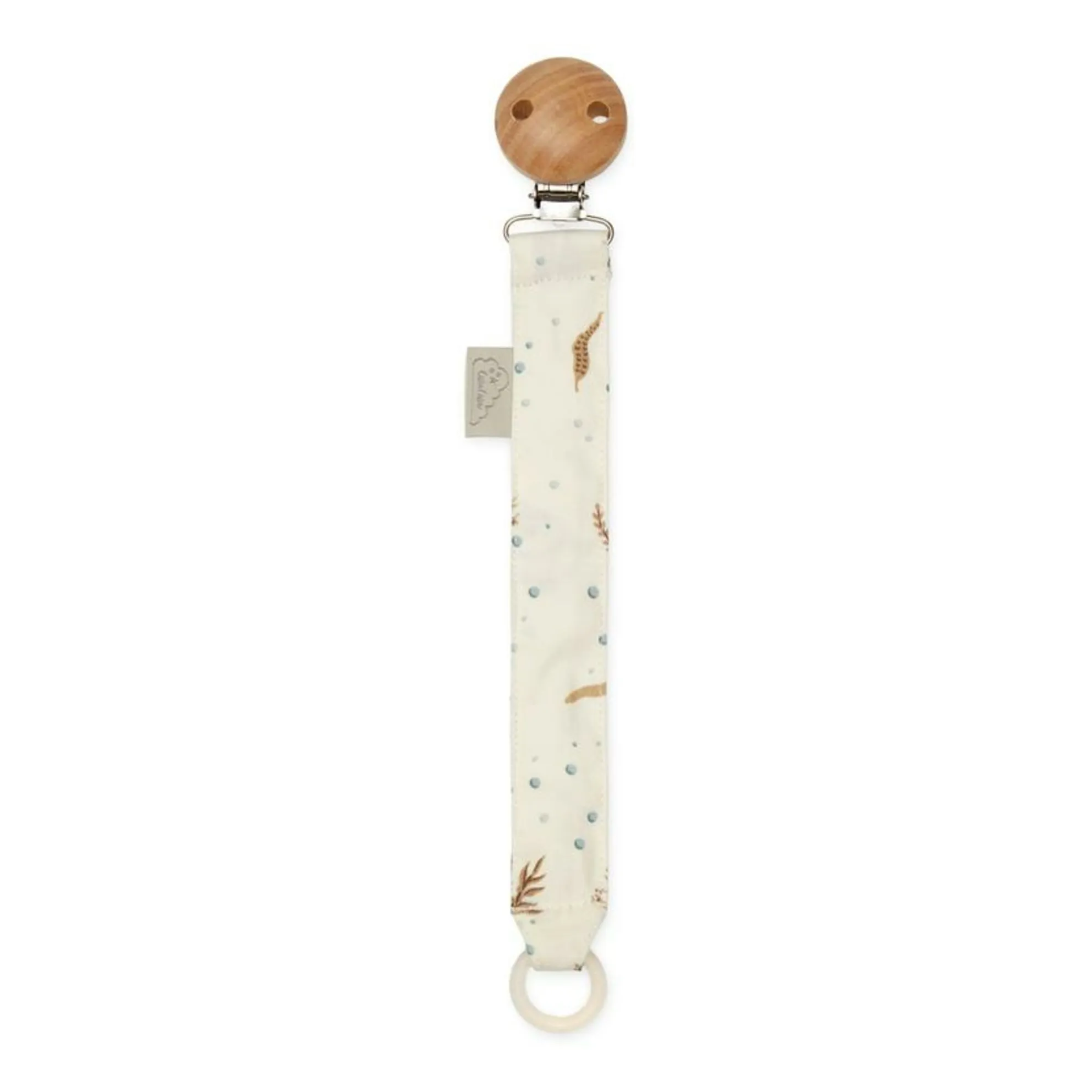Cam Cam Blue Sea Garden Pacifier Clips