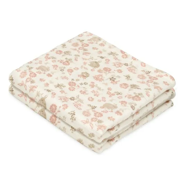 Langes Augsta - Set de 2 | Rose pêche