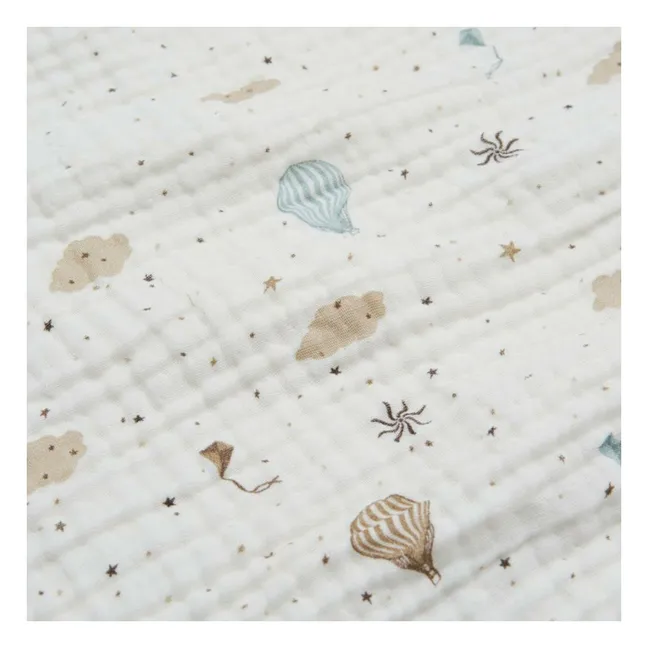 Dreamland muslin blanket | Light blue