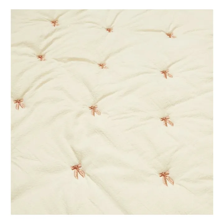 Manta bordada con lazos | Rosa- Imagen del producto n°2