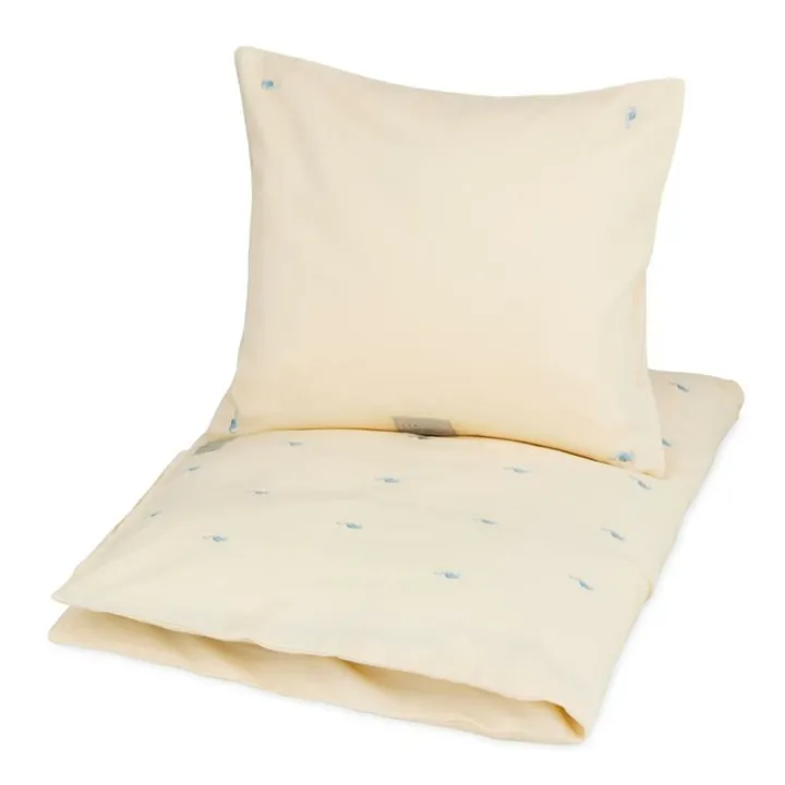 Juego de cama bordado Sea Graden | Azul- Imagen del producto n°3