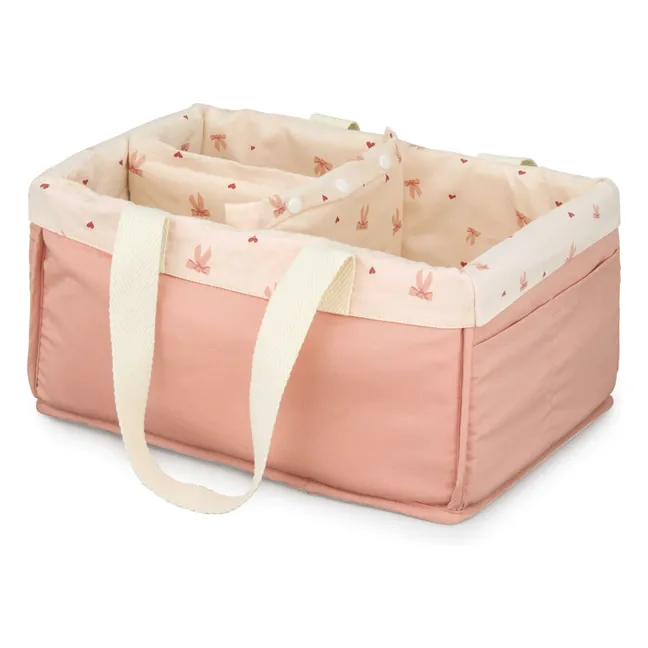 Organisateur de couches Bows | Rose