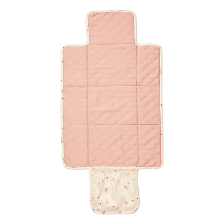 Cambiador de viaje Bows | Rosa- Imagen del producto n°1