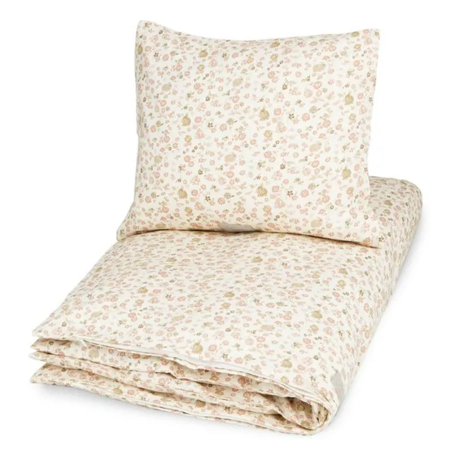 Augusta bed linen set | Peach