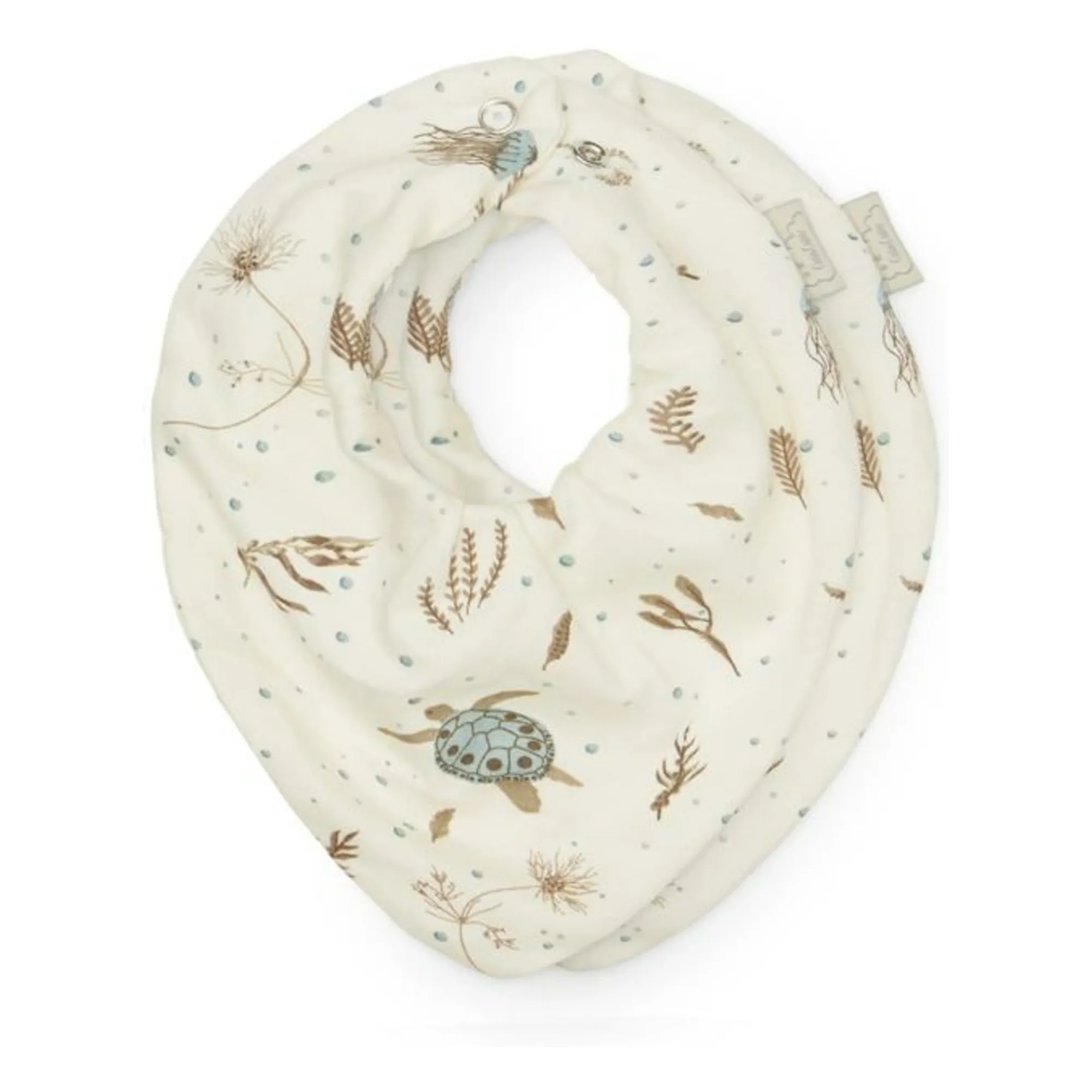 Cam Cam - Bavoirs bandana Sea Garden - Set de 2 (Cam Cam Copenhagen) - Couverture