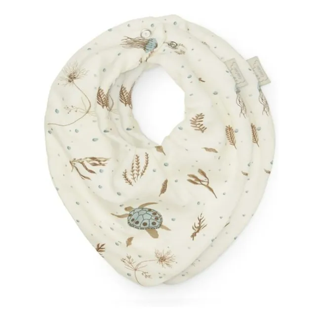 Bavoirs bandana Sea Garden - Set de 2 | Bleu
