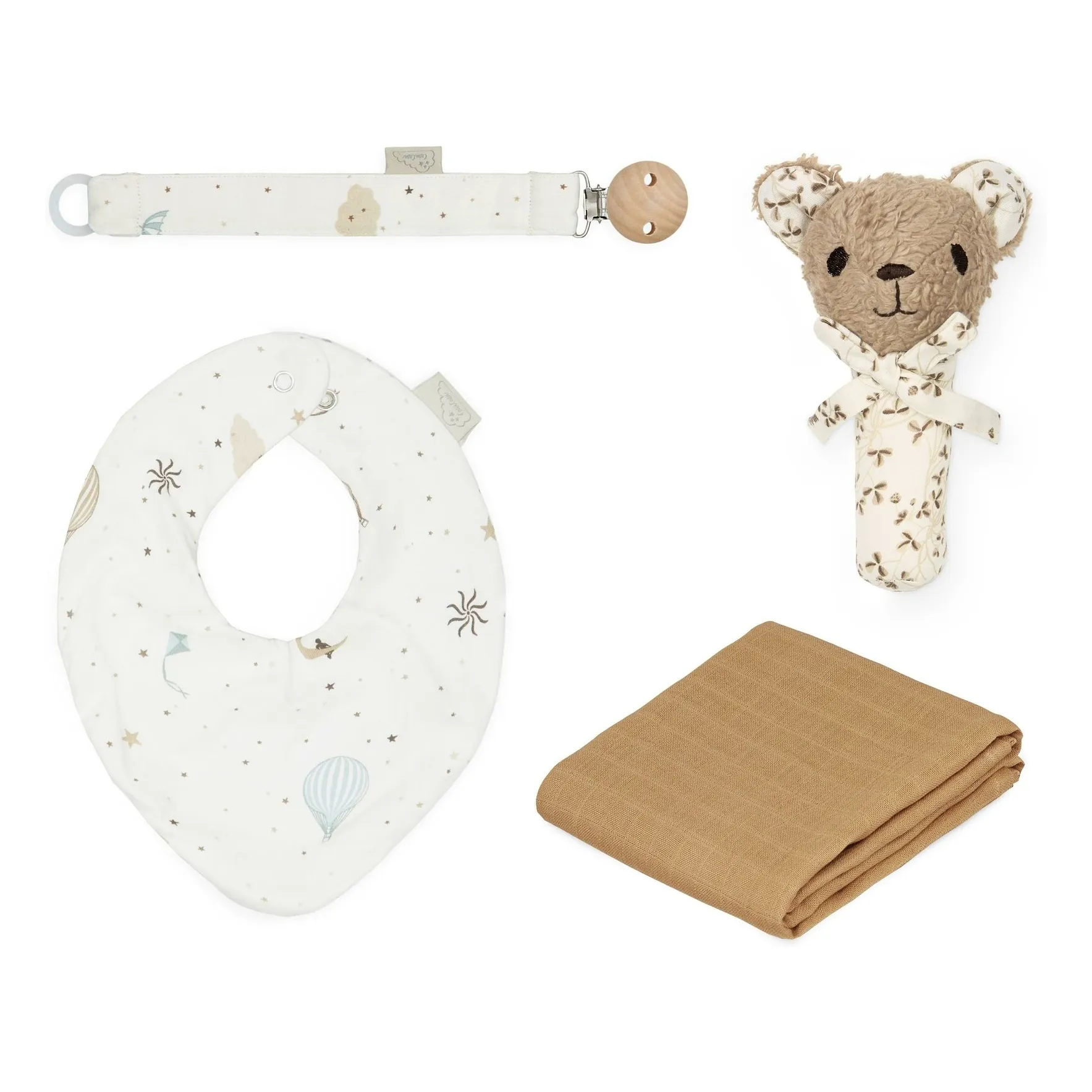 Cam Cam Light Blue Dreamland Birth Gift Set