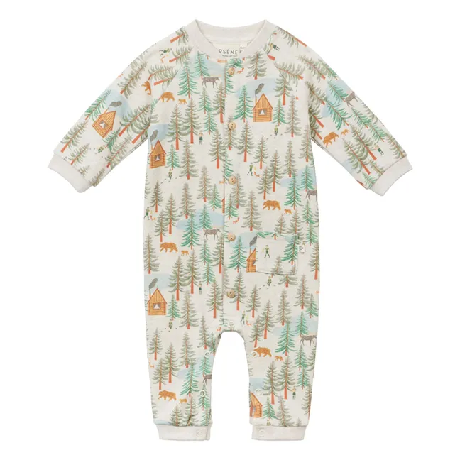Combinaison Gunther Coton Bio | Ecru