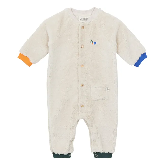 Coco Sherpa Overall | Beige