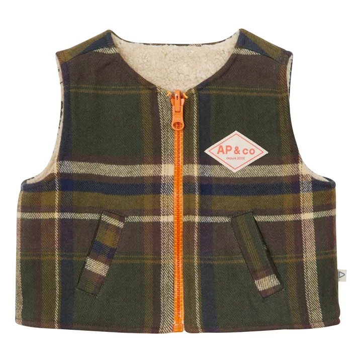 Chaqueta Gianni Reversible | Verde bosque- Imagen del producto n°0