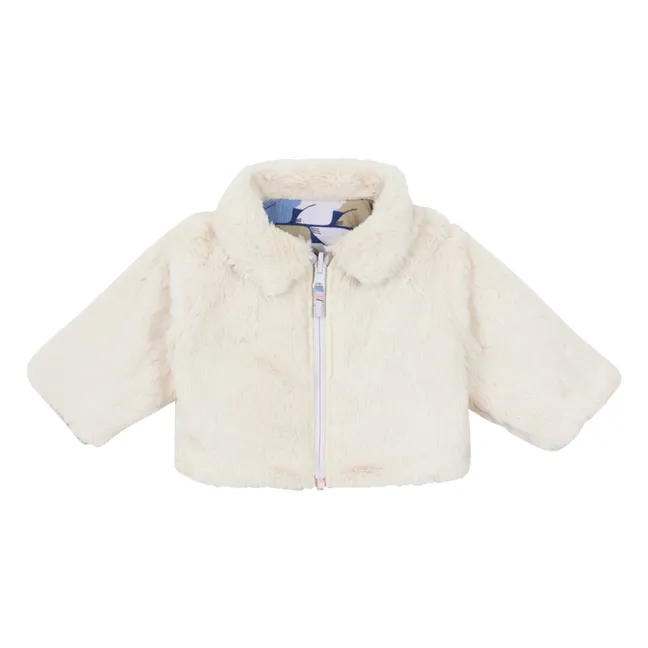 Veste Réversible Gwenez Coton Bio | 	Lilas