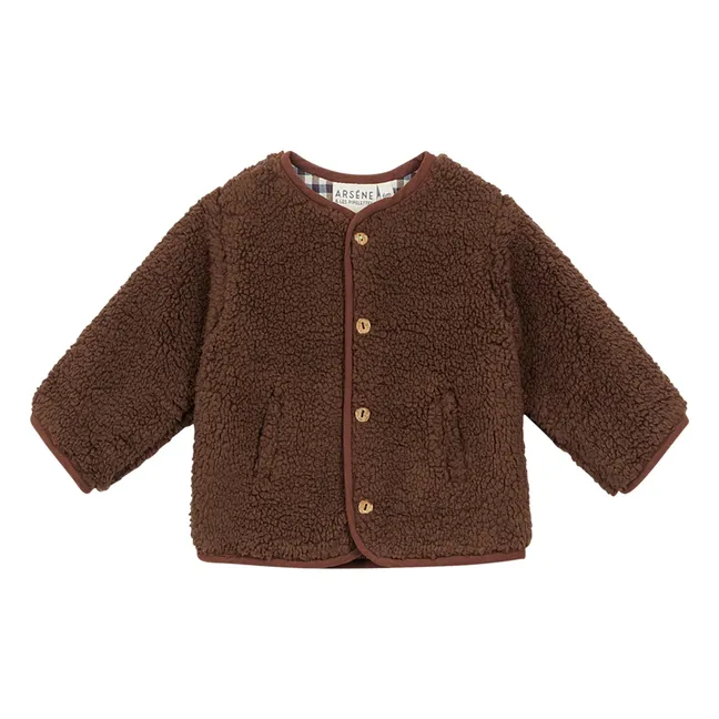 Veste Gisberte Coton Bio | Marron