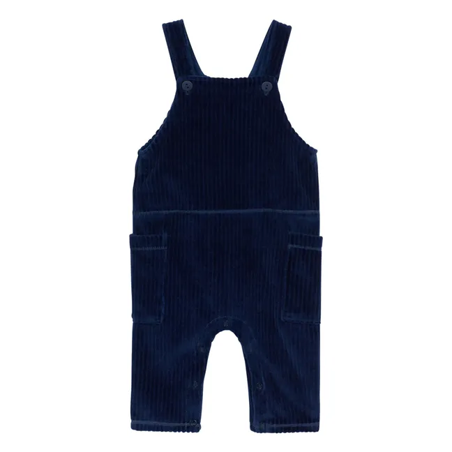 Salopette Erion Coton Bio | Bleu marine