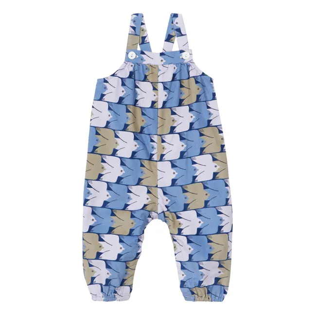 Grichka Organic Cotton Dungarees | Lilac