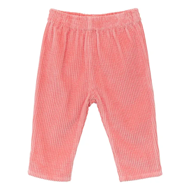 Pantalon Gawen Coton Bio | Rose