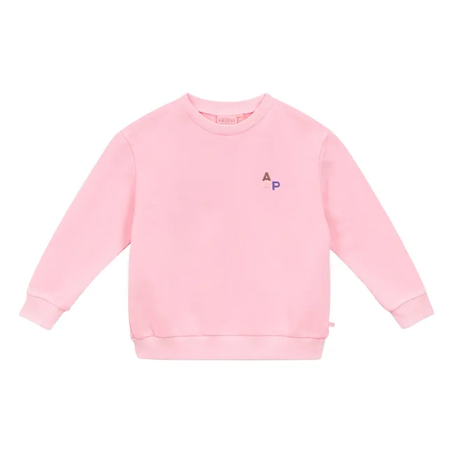Sweatshirt Giz Bio-Baumwolle | Rosa