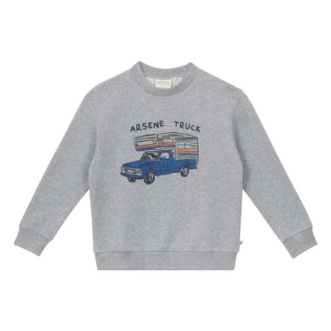 Sweat Gil Coton Bio | Gris