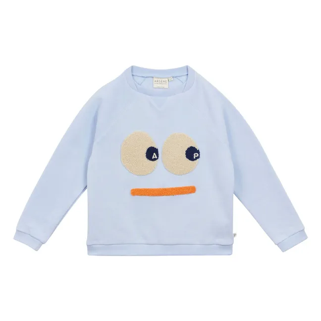 Sweat Gilberto Coton Bio | Bleu