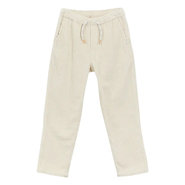 Pantalon Gwendale Coton Bio | Ecru
