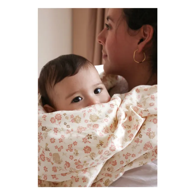Parure de lit Augusta | Rose pêche