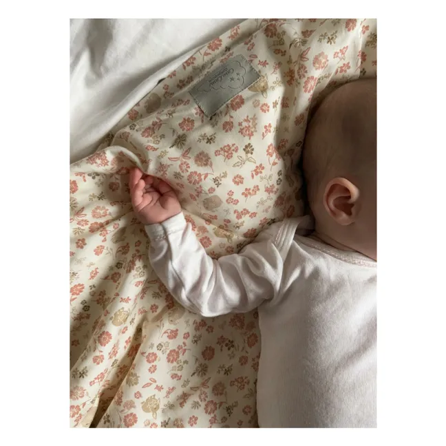 Parure de lit Augusta | Rose pêche